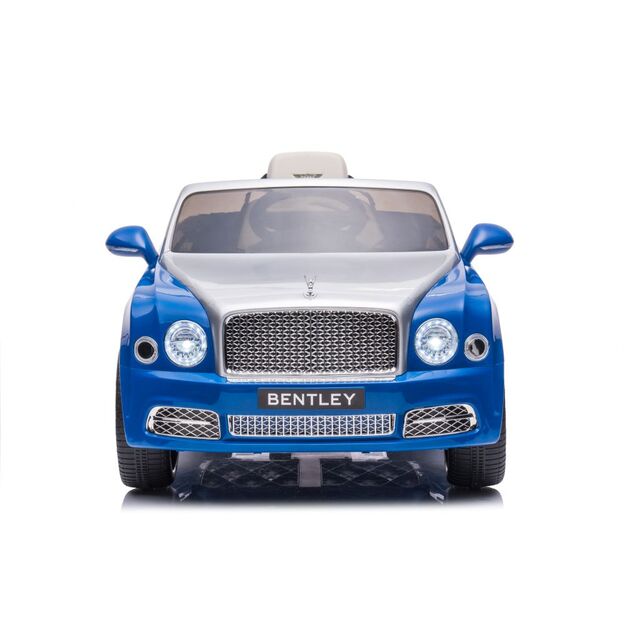 Vienvietis elektromobilis vaikams Bentley Mulsanne, mėlynas