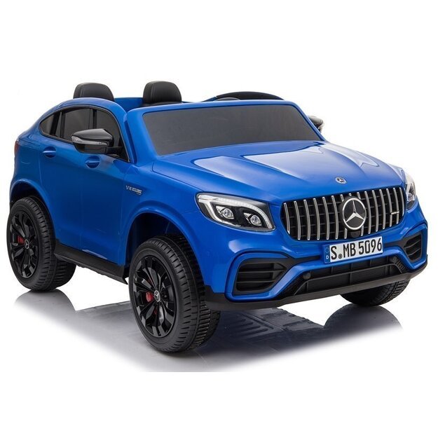 Dvivietis elektromobilis vaikams Mercedes GLC 63S QLS 4x4 MP4, mėlynas lakuotas