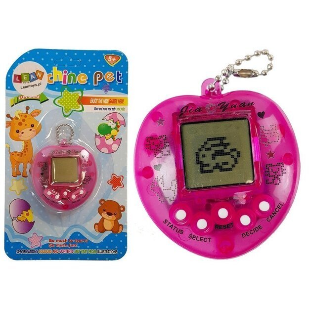 Elektroninis žaidimas „Tamagotchi“ , rožinis