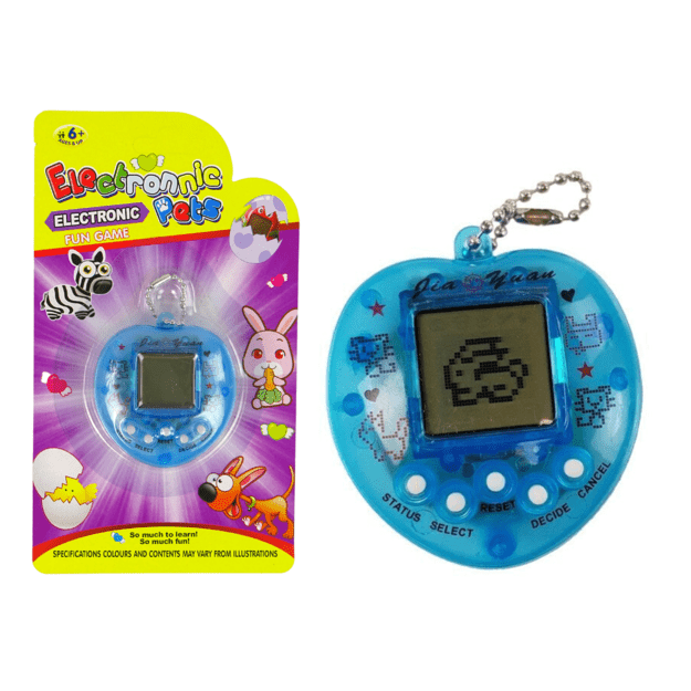 Elektroninis žaidimas „Tamagotchi“ , mėlynas