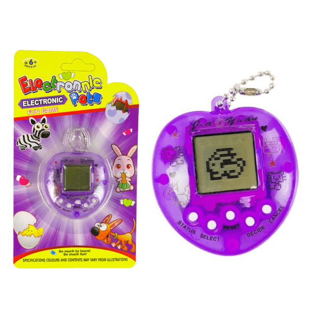 Interaktyvus žaidimas Tamagotchi, violetinis