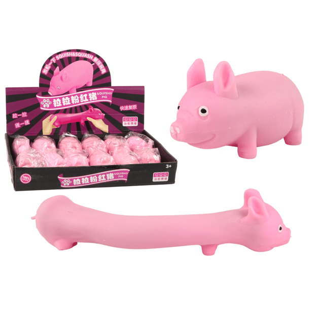 Lankstus rausva kiaulė "Squishy Pig“