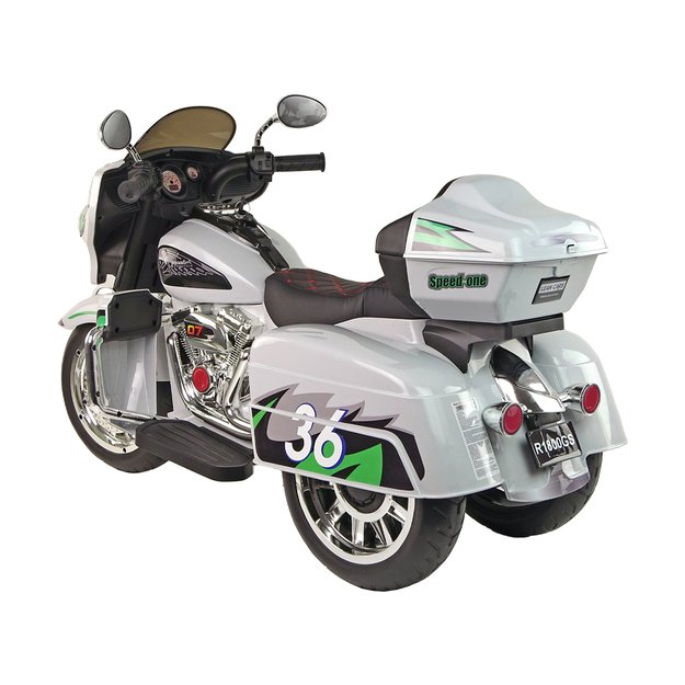 Vienvietis triratis elektrinis motociklas vaikams Goldwing NEL-R1800GS