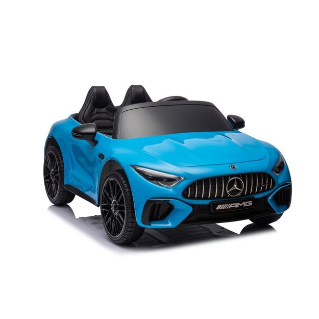 Dvivietis elektromobilis vaikams Mercedes AMG SL63, mėlynas