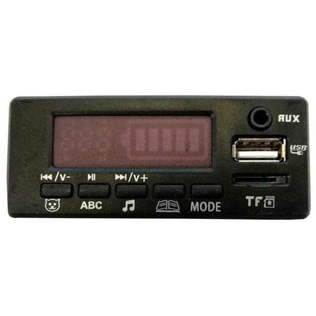 Muzikinis skydelis elektromobiliui HP012 XMX608