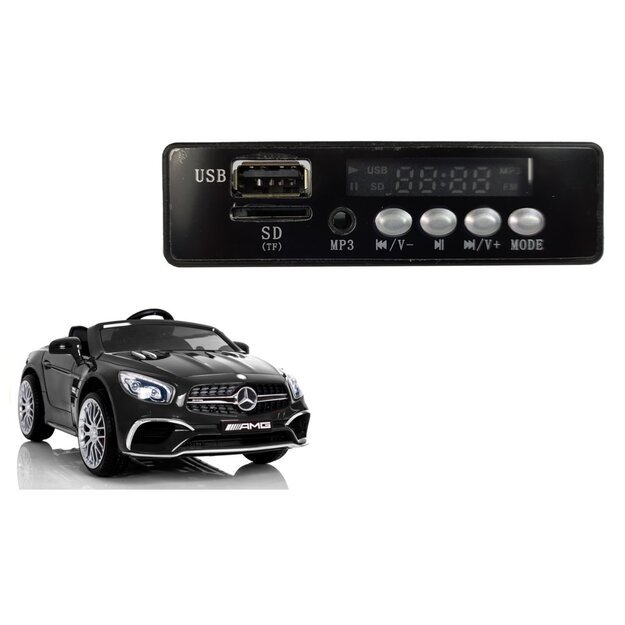 Muzikinis skydelis elektromobiliui Mercedes AMG SL65 XMX602