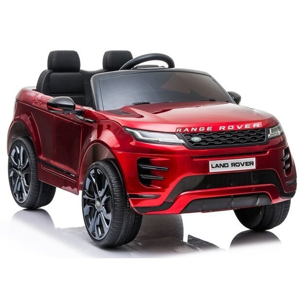 Vienvietis elektromobilis vaikams Range Rover Evoque, raudonas lakuotas