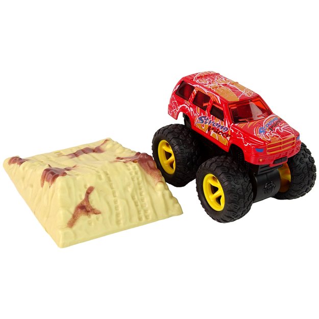 Visureigis Resorak Monster Truck su rampa