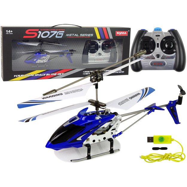 RC Sraigtasparnis SYMA S107G Metal series