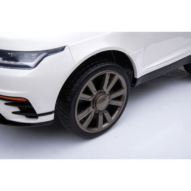 Vienvietis elektromobilis Range Rover Evoque BLT-688 Drift, baltas