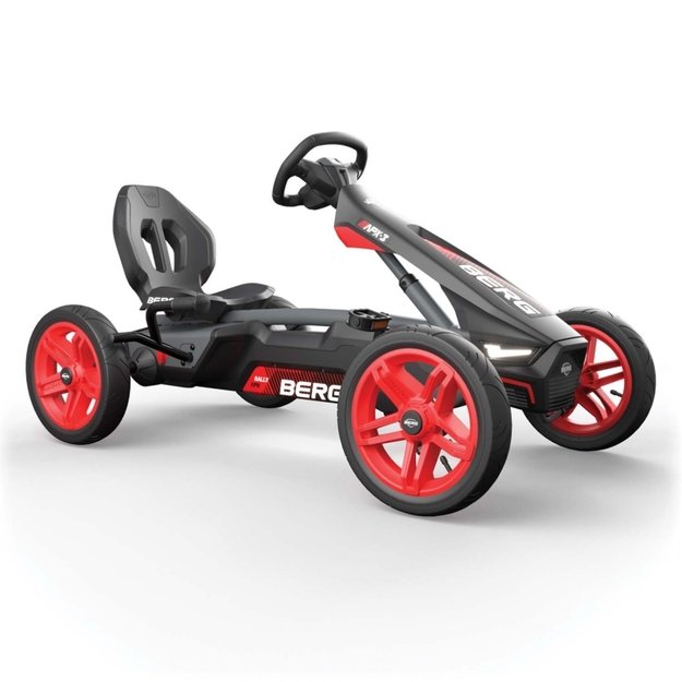 Pedalais minamas kartingas RALLY APX RED BFR BERG, raudonas