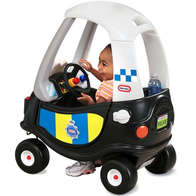 Paspiriamas policijos automobilis Cozy Coupe, Little Tikes