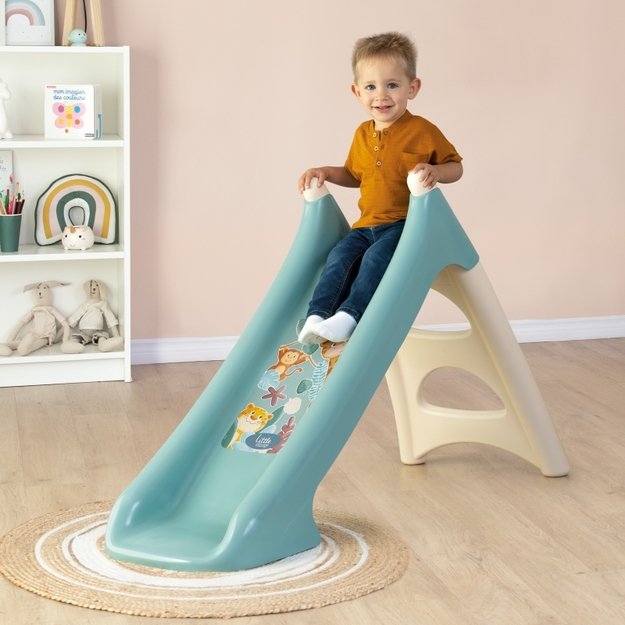 Vaikiška čiuožykla 90 cm SMOBY LITTLE slide XS, mėlyna 