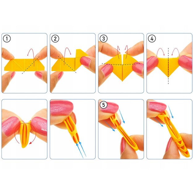 3D Origami kūrybinis rinkinys vaikams „Gulbė“