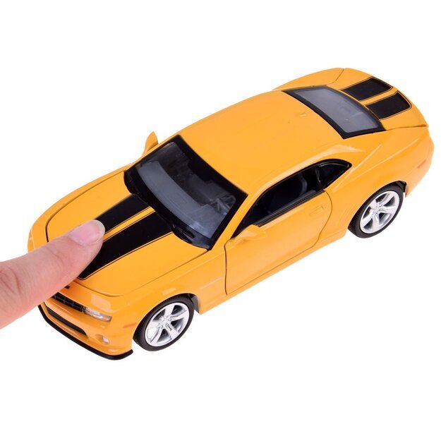 Metalinis automobilis Chevrolet Camaro SS 1:32, geltonas