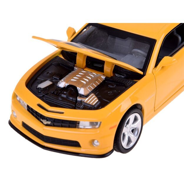 Metalinis automobilis Chevrolet Camaro SS 1:32, geltonas