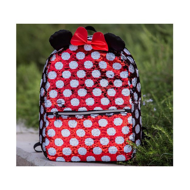 Vaikiška spindinti kuprinė „Minnie Mouse“ 40 cm