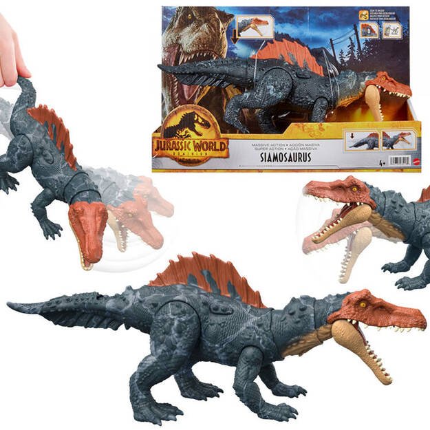 Jūros periodo parko dinozauras Siamosaurus, Mattel