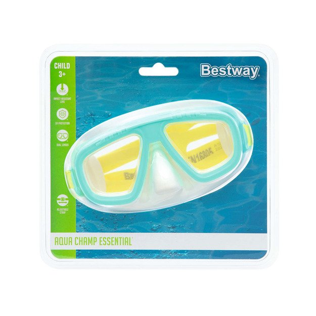 Plaukimo kaukė Bestway Mask, žalia 