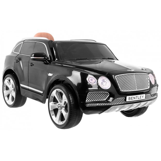 Vienvietis elektromobilis vaikams Bentley Bentayga, juodas