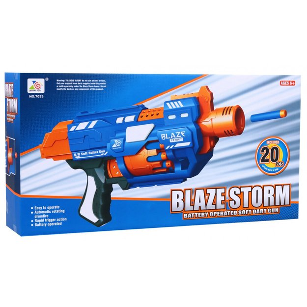 Žaislinis automatas vaikams Blaze Storm, mėlynas