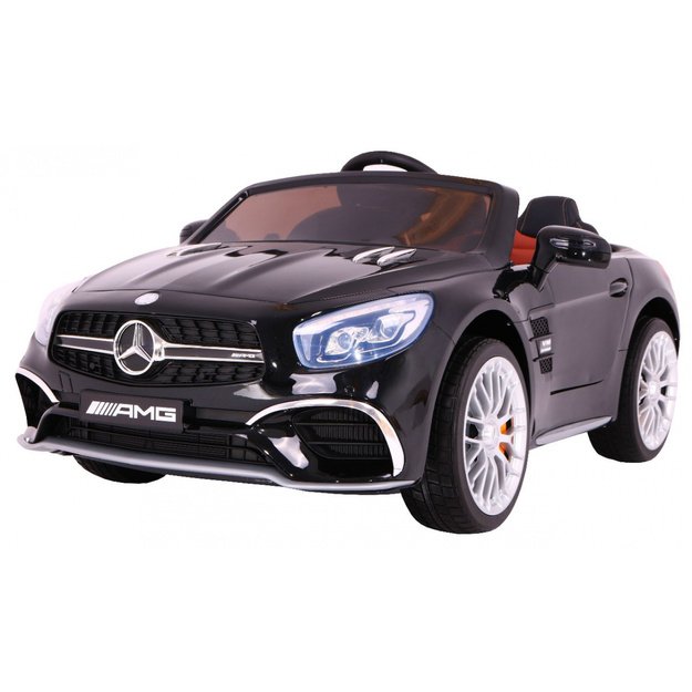 Vienvietis elektromobilis vaikams Mercedes AMG SL65, juodas