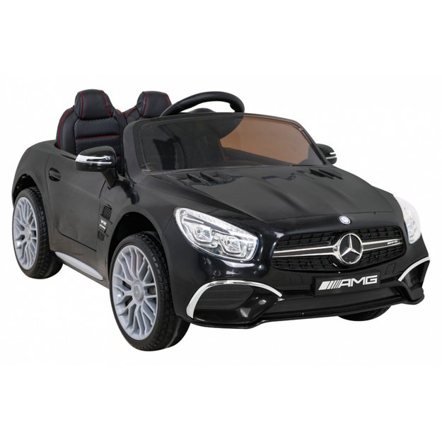 Vienvietis elektromobilis vaikams Mercedes AMG SL65 S, juodas